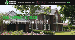 Desktop Screenshot of bouwbedrijfvosman.nl